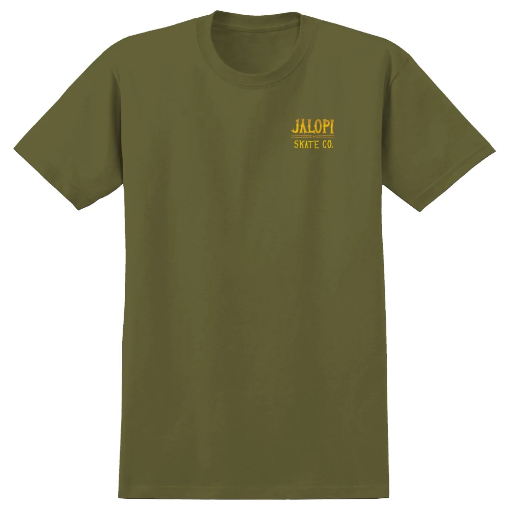Anti Hero Stop Pollution T-Shirt Army