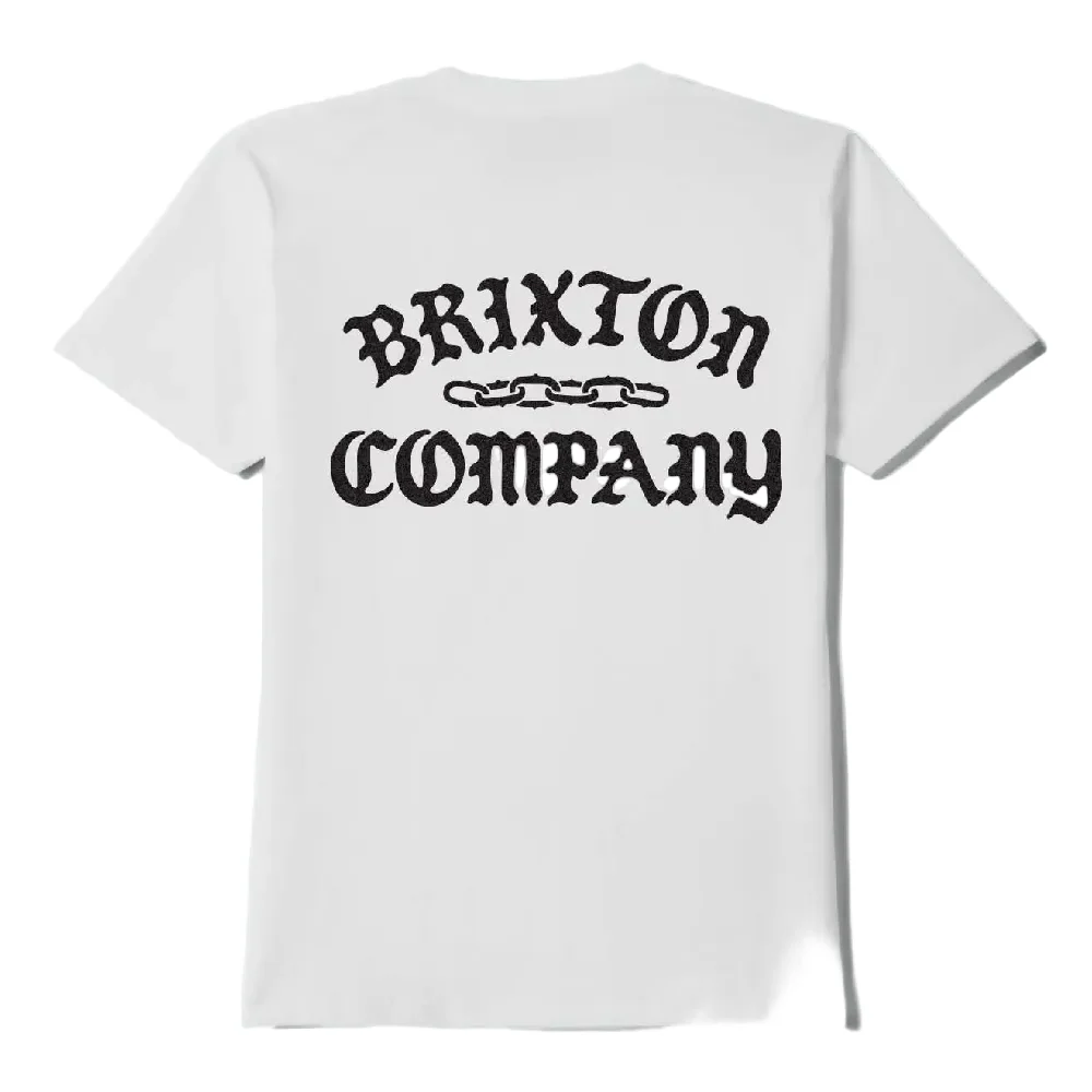 Brixton Chains T-Shirt White - Image 2