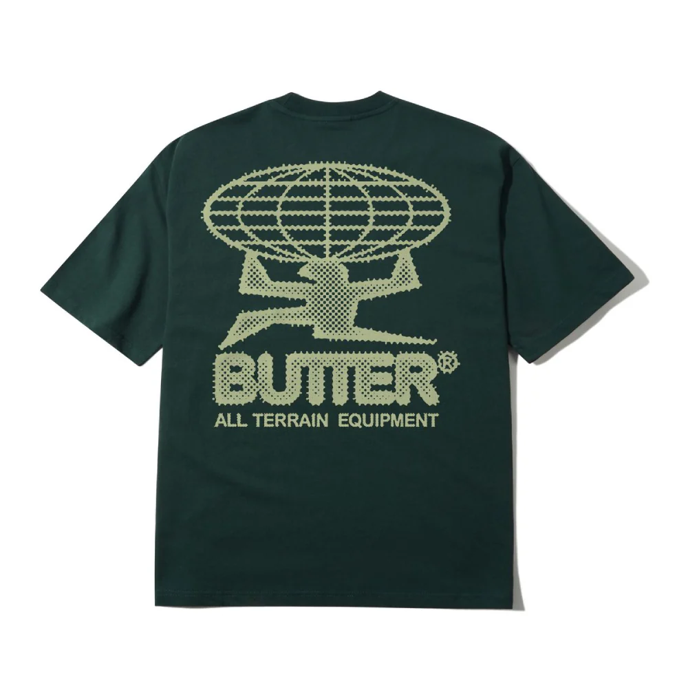 Butter Goods Terrain T-Shirt Dark Forest - Image 2