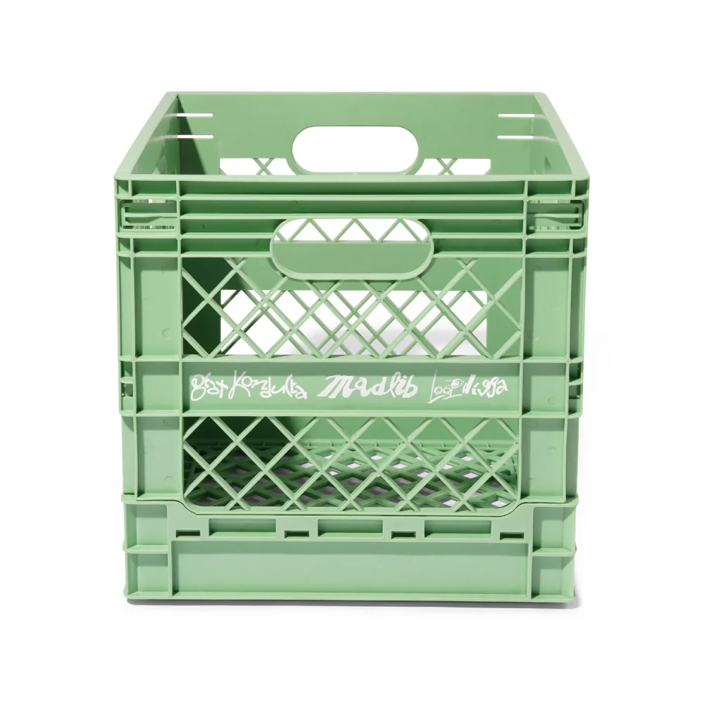 Butter Goods x Madlib Collapsable Record Crate - Image 2