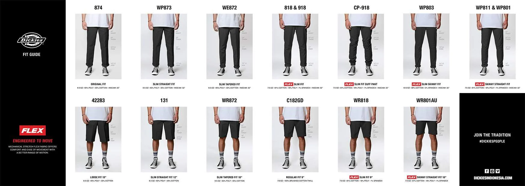 Dickies Original 874 Work Pant Dark Navy - Image 3