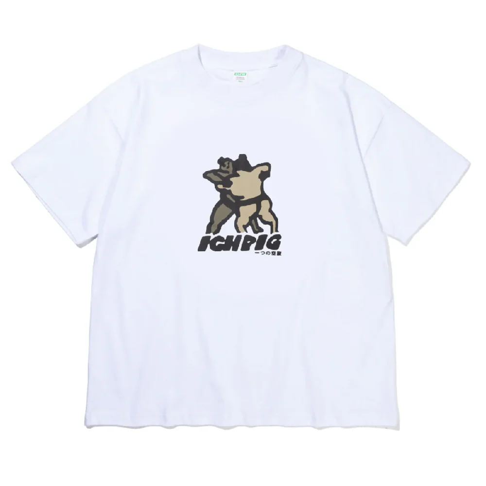 Ichpig Sumo White T-Shirt