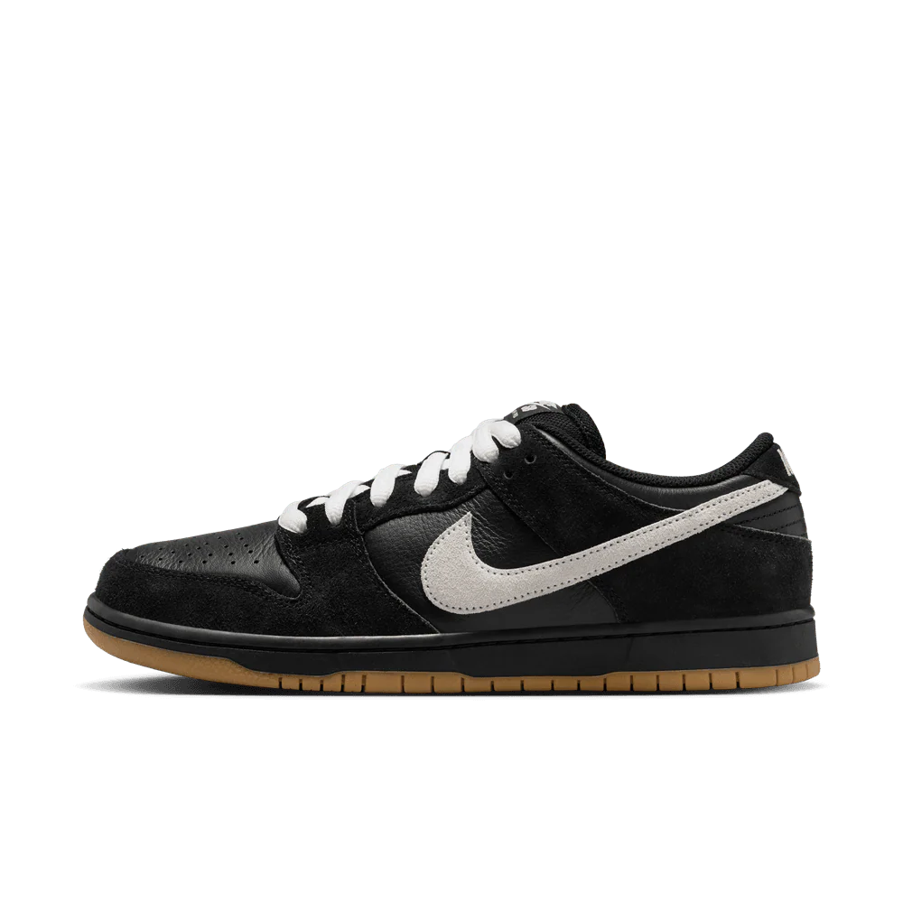 Nike Dunk SB Dunk Low Pro Black/White/Gum - Image 5