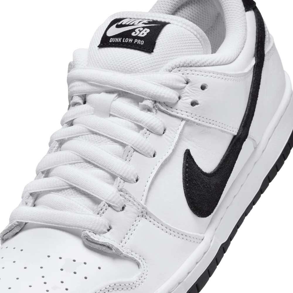 Nike Dunk SB Dunk Low Pro White/Black - Image 9