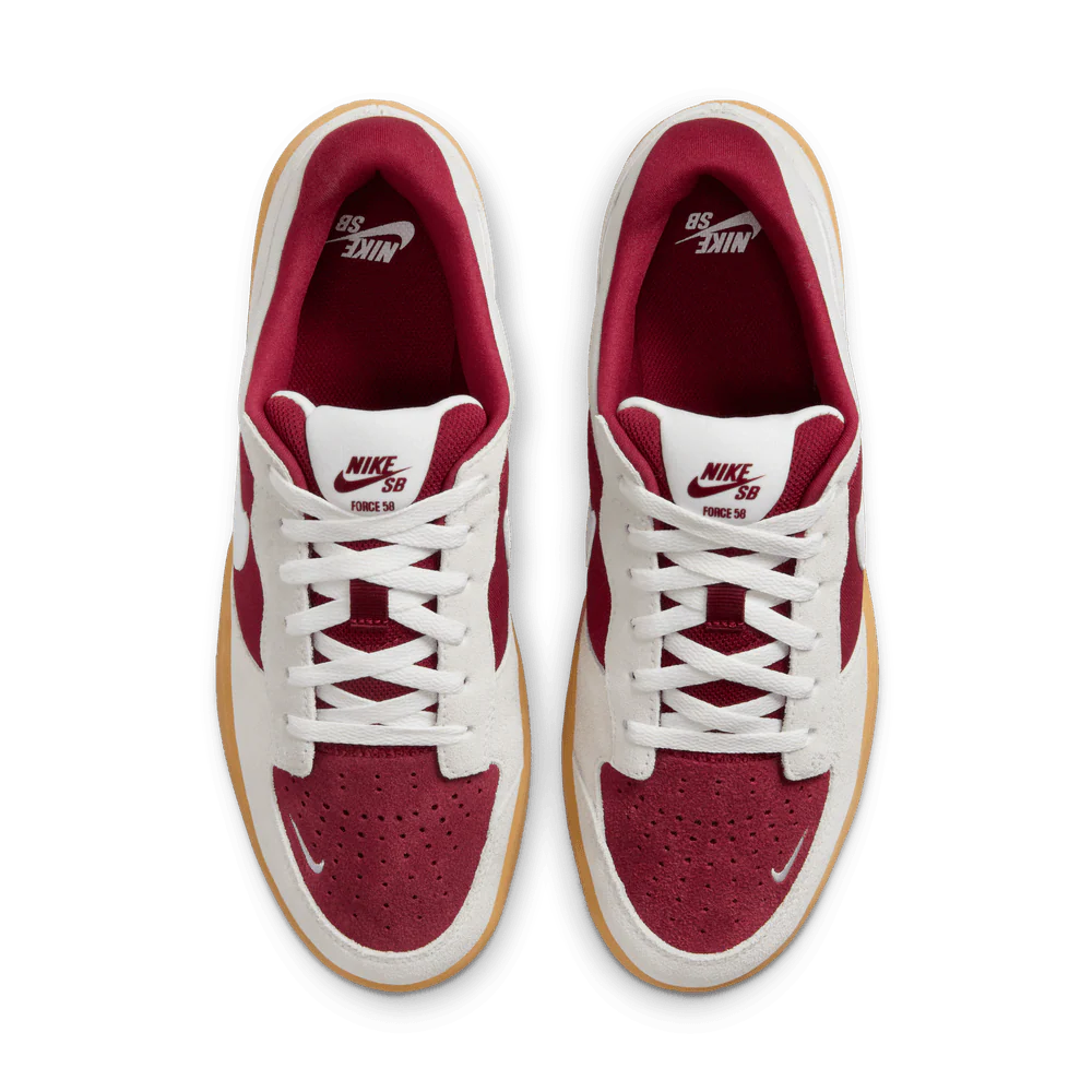 Nike SB Force 58 Team Red/White/Summit White - Image 2