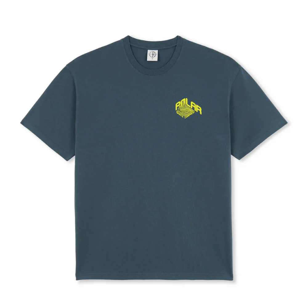 Polar Graph T-Shirt Grey Blue