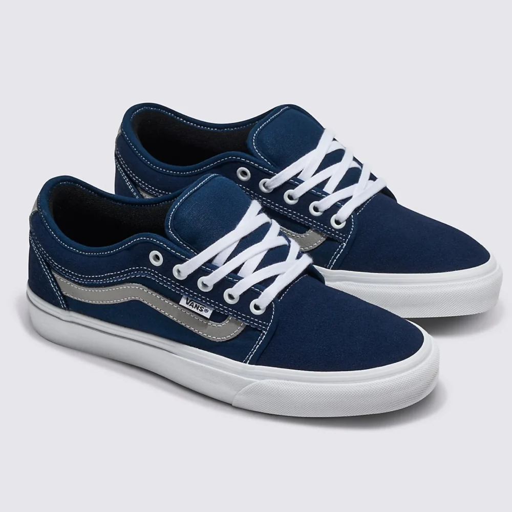 Vans Chukka Low Sidestripe Navy/Grey - Image 2