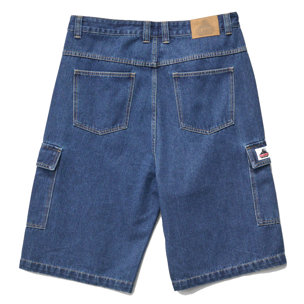 XLarge Baggy Cargo Denim 91 Short Dark Indigo - Image 2